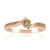 Gouden ring met een VS1 Argyle-Rose de France-Diamant (Annette)