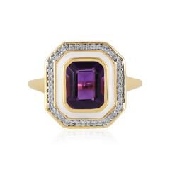 Anello in argento con Ametista