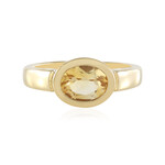 Bague en argent et Citrine