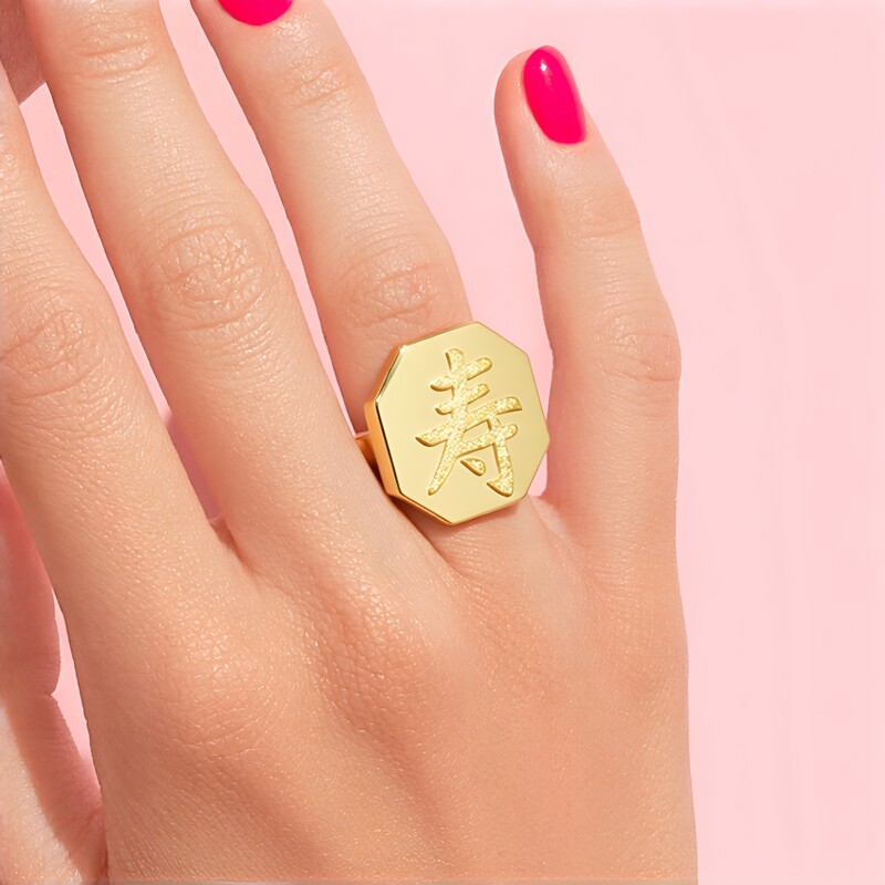 Anello in argento - Longevità