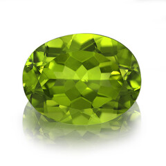 Kaschmir-Peridot-Edelstein 7,3 ct