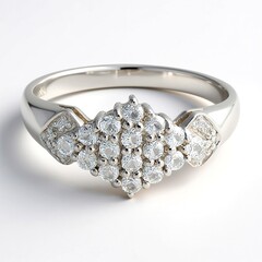 Anello in argento con Topazio Bianco