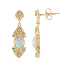 Welo-Opal-Silberohrringe