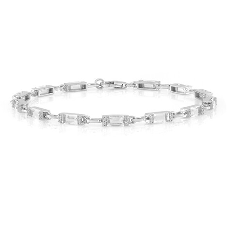 Petalit-Silberarmband