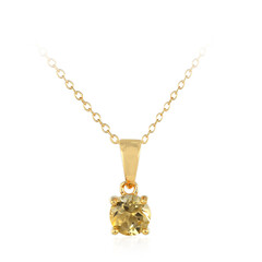 Citrine Silver Necklace