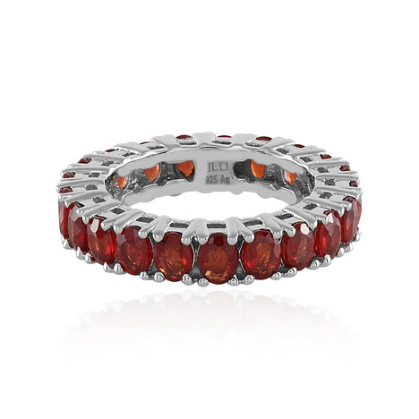 Anello in argento con Rubino Tanzania