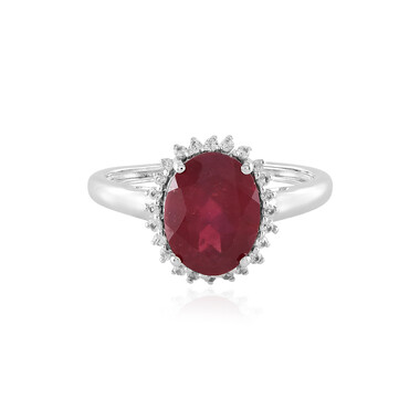 Anello in oro con Rubino del Madagascar