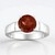 Anello in oro con Pietra del Sole dell'Oregon