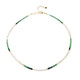 Collier en argent et Emeraude du Brésil (Riya)