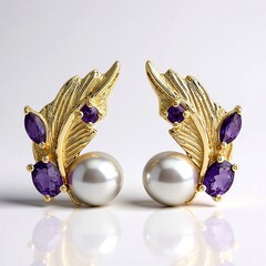 Orecchini in argento con Perla d'Acqua Dolce Argentata