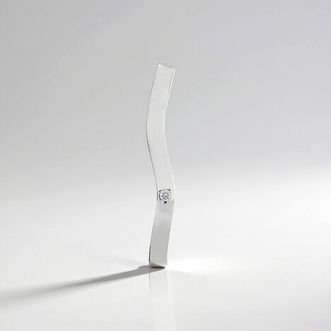 Ciondolo in argento con Zircone (MONOSONO COLLECTION)