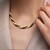 Collana in argento con Spinello Nero (Riya)