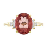 Roter Fluorit-Goldring (CIRARI)