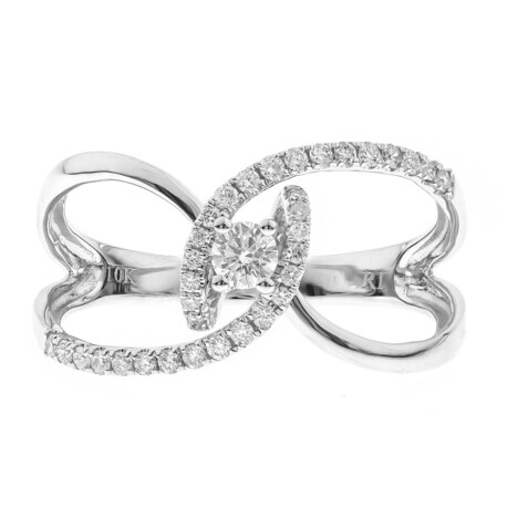 Anello in oro con Diamante SI2 (H)