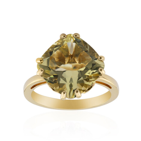 Limonen-Citrin-Silberring