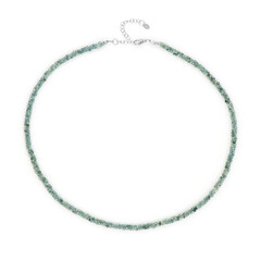 Collar en plata con Indicolita