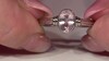 Zilveren ring met een Braziliaanse Morganiet