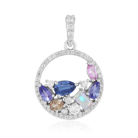 Ciondolo in argento con Cianite del Nepal
