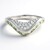Anello in argento con Demantoide del Madagascar
