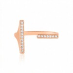 Bague en argent et Zircon (de Melo Essence)