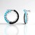 Orecchini in argento con Turchese Sleeping Beauty (Dallas Prince Designs)