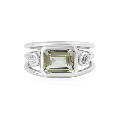 Limonen-Quarz-Silberring