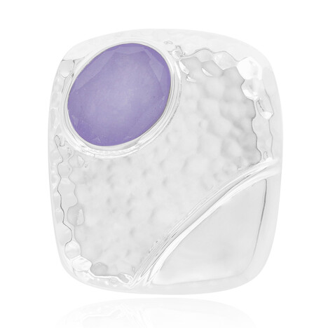 Lavendel-Jade-Silberanhänger (MONOSONO COLLECTION)