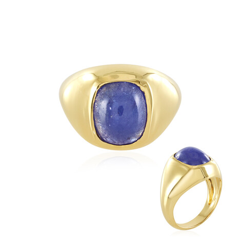 Anillo en plata con Tanzanita