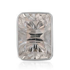 Ciondolo in argento con Quarzo Bianco (MONOSONO COLLECTION)