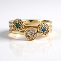 Bague en or et Diamant chocolat I2 (SUHANA)