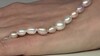 Brazalete en plata con Perla durazno Freshwater (TPC)