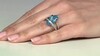 Zilveren ring met een Marambaia-topaas