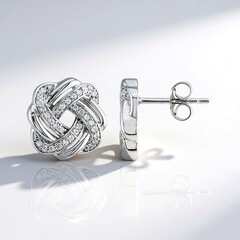 Orecchini in argento con Zircone