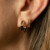 Pendientes en plata (M de Luca)