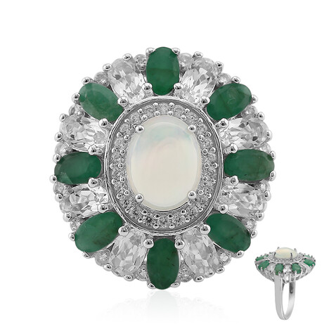 Edelstein-Silberring