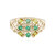 Bague en or et Saphir jaune (SUHANA)