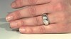 Bague en argent et Zircon (MONOSONO COLLECTION)
