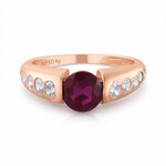 Madagaskar-Rubin-Silberring (de Melo Essence)