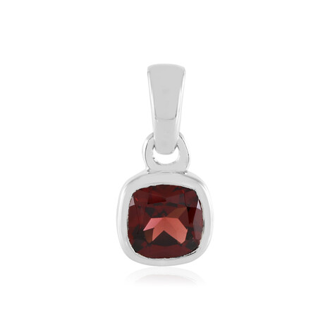 Mozambique Garnet Silver Pendant