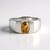 Anello in argento con Zircone Giallo