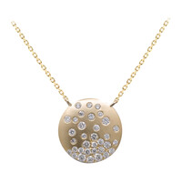 14K SI1 (H) Diamond Gold Necklace (CIRARI)