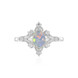 Anello in argento con Opale di Welo