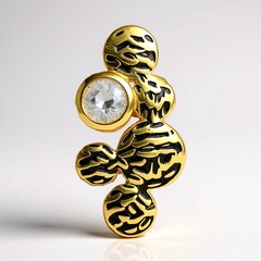 Ciondolo in argento con Zircone (MONOSONO COLLECTION)