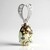 Ciondolo in argento con Magnesite