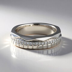 Anello in argento con Zircone
