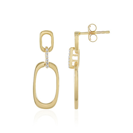 Pendientes en plata con Zircón