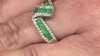Gouden ring met AAA Zambia smaragden (CIRARI)