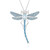 Collana in argento con Topazio Blu Cielo (Adela Silber)