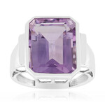 Anello in argento con Ametista Rose de France