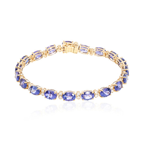 Bracciale in oro con Tanzanite AAA (CIRARI)
